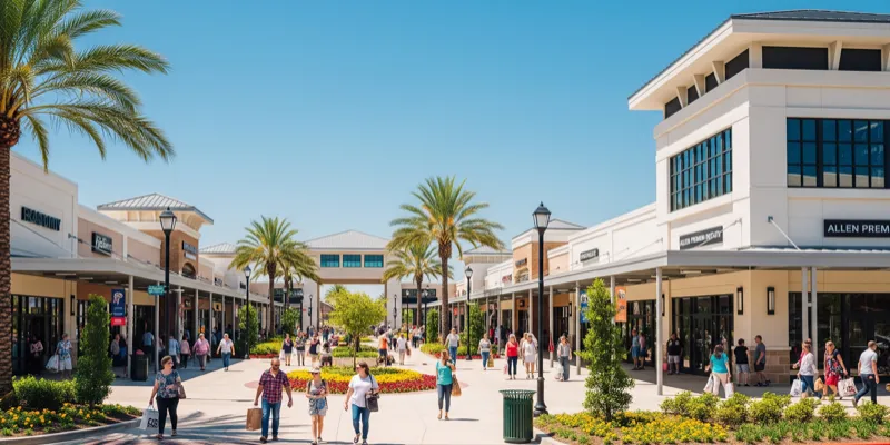 Allen Premium Outlets in Allen, Texas