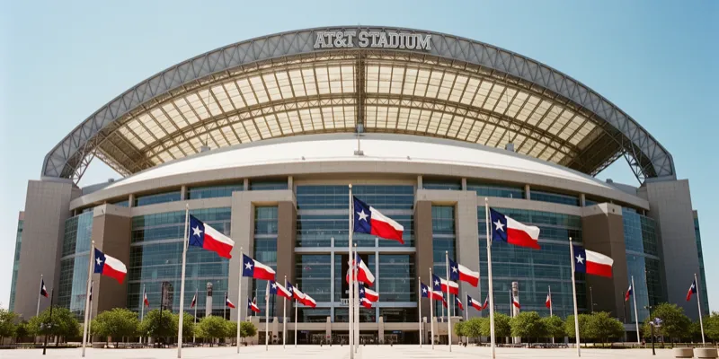 AT&T Stadium in Arlington, Texas