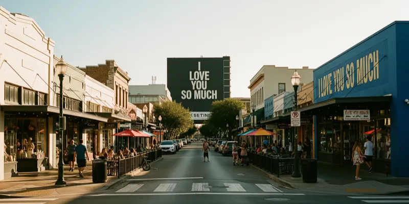 South Congress Avenue in Austin, Texas