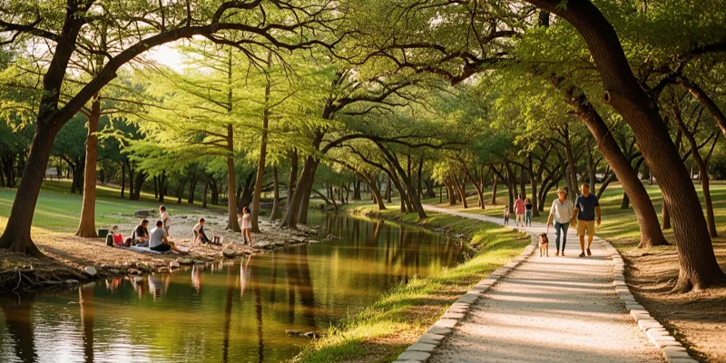 Cibolo Creek in Cibolo, Texas