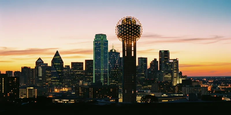 Reunion Tower in Dallas, Texas