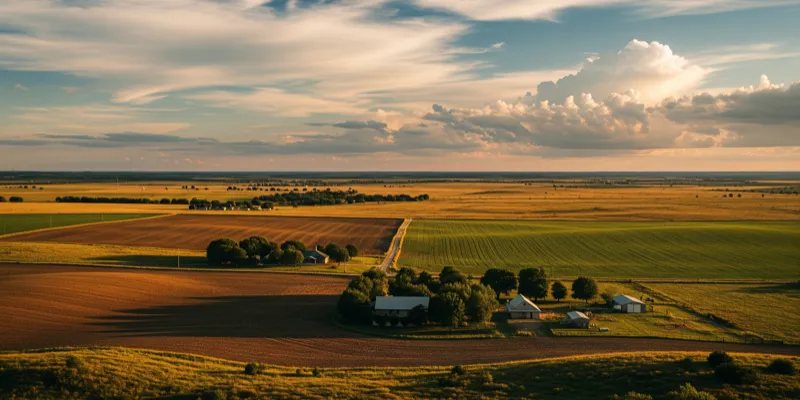 Jarrell farmland in Jarrell, Texas