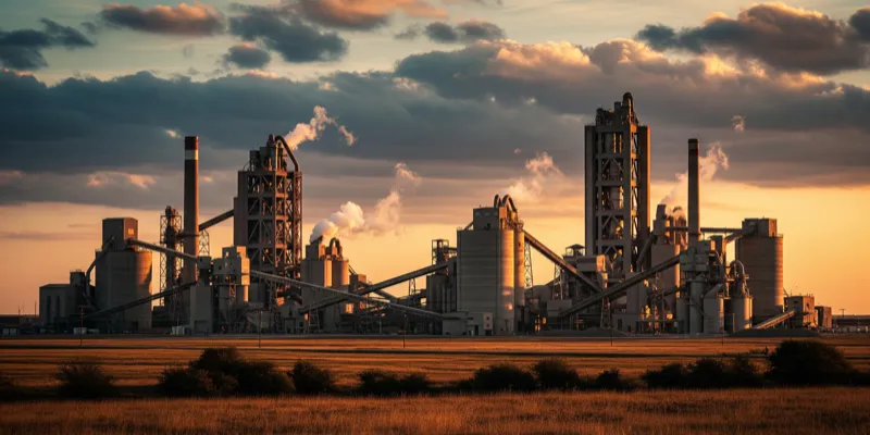 Midlothian cement plants in Midlothian, Texas