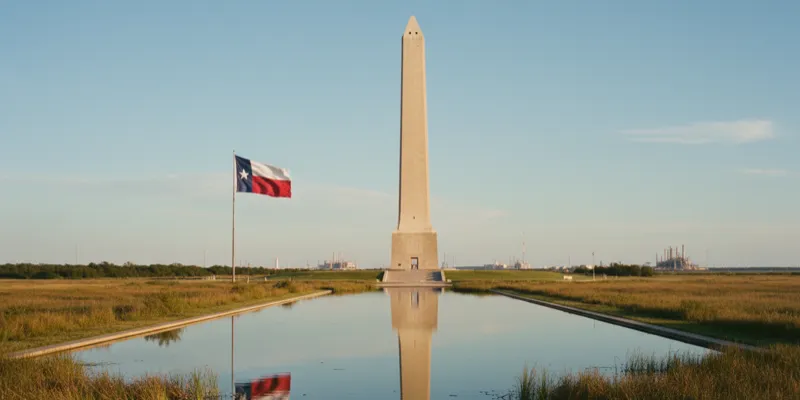 San Jacinto Monument in Pasadena, Texas
