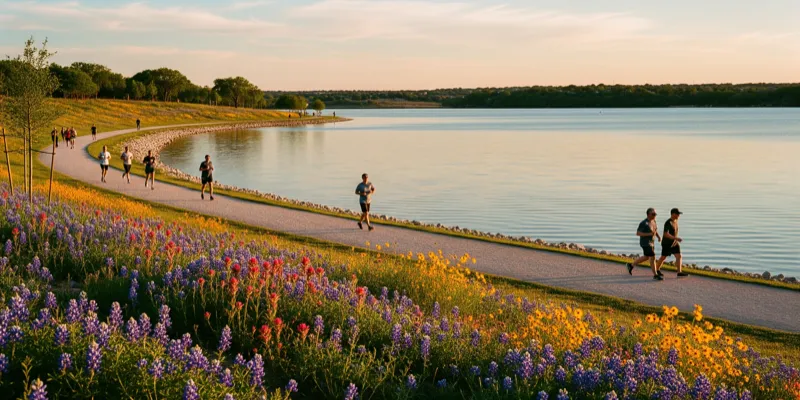 Lake Pflugerville in Pflugerville, Texas
