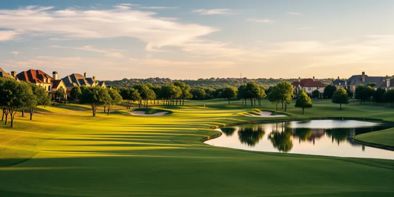 Trophy Club golf course in Trophy Club, Texas