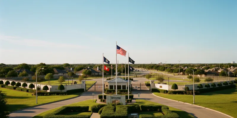 Randolph Air Force Base in Universal City, Texas